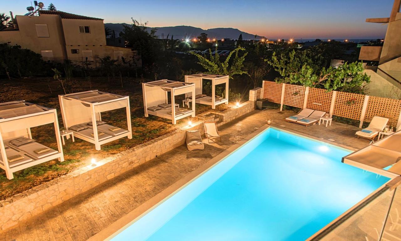 Allas Villa Heated Pool Hanya Dış mekan fotoğraf