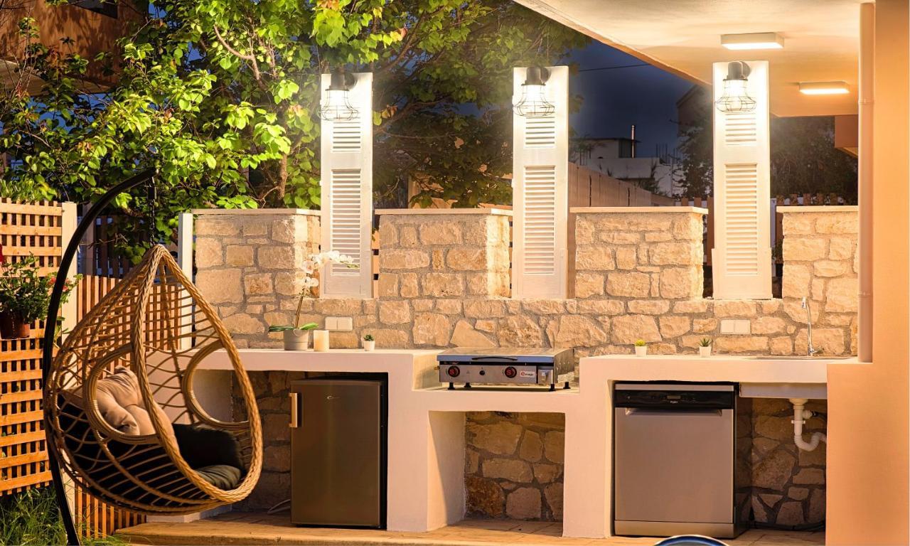 Allas Villa Heated Pool Hanya Dış mekan fotoğraf